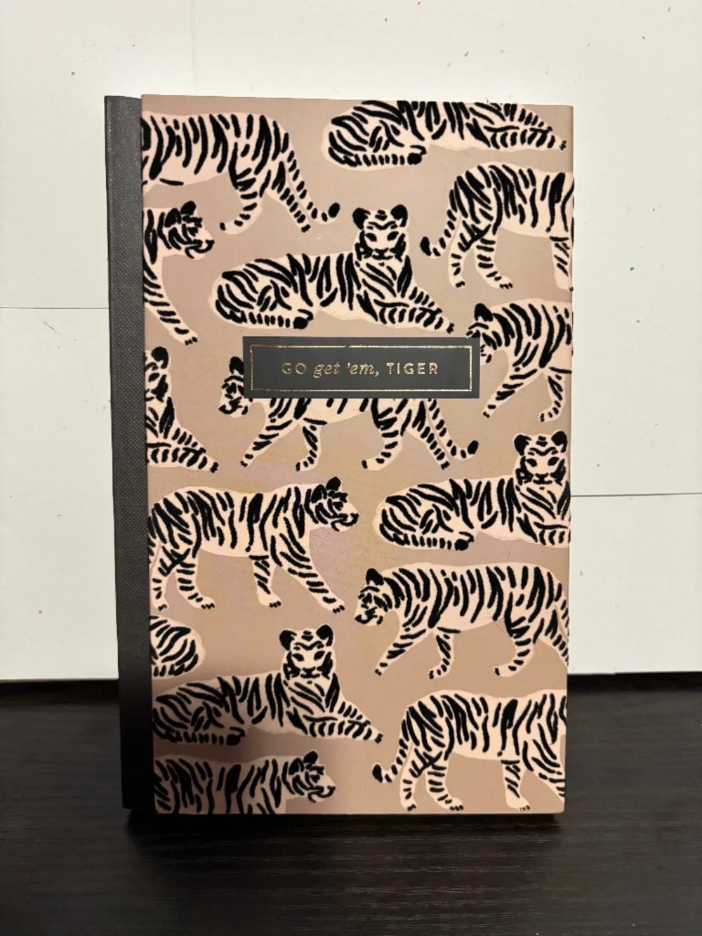 Tiger Felt Journal- Brand New